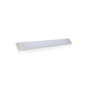 Réglette à LED 18W 4000K 600 x 75 x 21 mm Eclairage Blanc neutre  ASLO