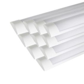 Réglette LED 90cm 24W (Pack de 10) - Blanc Neutre 4000K - 5500K - SILAMP