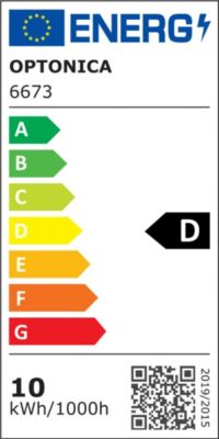 Réglette LED de bureau 10W 30cm 800lm - Blanc Chaud 3000K