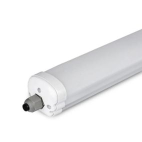 Réglette LED étanche 120cm 36W IP65 120lm/W Interconnectable - Blanc Neutre 4000K - 5500K - SILAMP