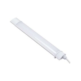 Réglette LED étanche 60cm 20W 1600lm - Blanc du Jour 6000K