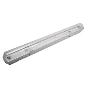 Réglette LED étanche pour 1 Tube LED T8 60cm IP65 - SILAMP