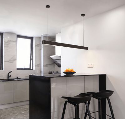 Réglette Suspendue LED 120cm 35W Noir (Pack de 10) - Blanc Neutre 4000K - 5500K - SILAMP
