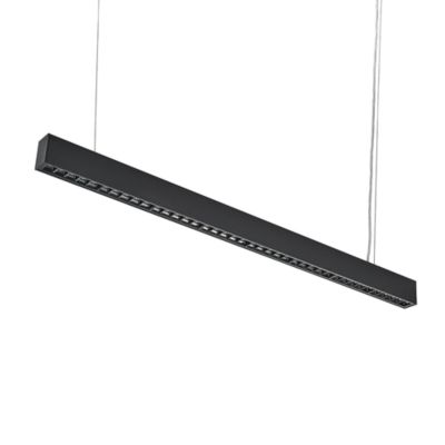 Réglette Suspendue LED 120cm 35W Noir (Pack de 10) - Blanc Neutre 4000K - 5500K - SILAMP