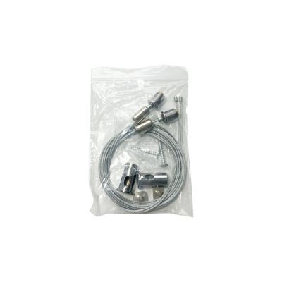 Réglette Suspendue LED Large 120cm 35W Argent - Blanc Froid 6000K - 8000K - SILAMP