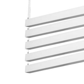 Réglette Suspendue LED Large 120cm 35W Argent (Lot de 5) - Blanc Neutre 4000K - 5500K - SILAMP