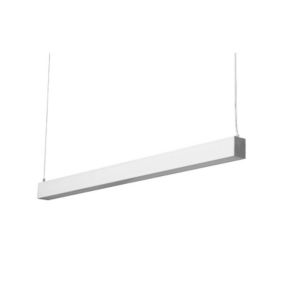 Réglette Suspendue LED Large 120cm 35W Blanc - Blanc Froid 6000K - 8000K - SILAMP