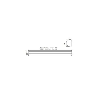 Réglette LED Étanché IP44 60cm 15W Kanlux - Blanc Naturel 4000K Pour Salle De Bain Avec Interrupteur