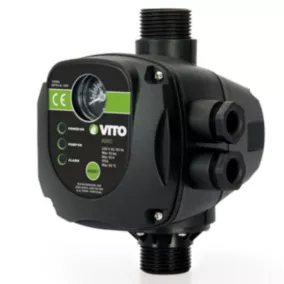 Régulateur de pression avec manomètre 1.5 - 10 bar 230V IP65 VITO