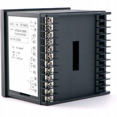 Régulateur de Température CH902 - LED 96x96 mm, 0-400C, Entrée Pt100/Type K, 2 Alarmes, Sortie SSR/Relais, 48-240V AC