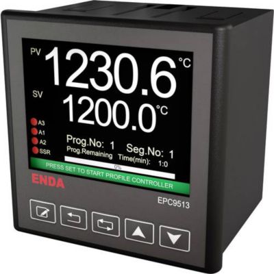 Régulateur universel EPC9513-230 PID 96 x 96 mm, entrée TC/RTD/NTC/mA/V, RS485 Modbus