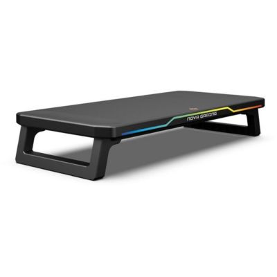 Réhausseur d'écran NOVA GAMING Celestium GA105 RGB - Noir 23,5 x 50 cm plastique mat