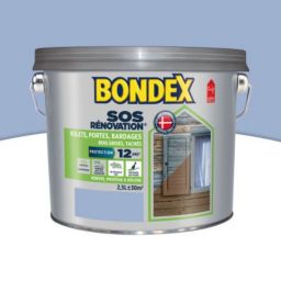 Rénovateur volets bois Bondex Bleu lavande 2,5L