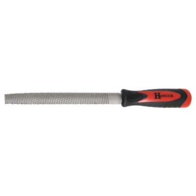 Râpe à bois demi-ronde grosse piqure longueur 250mm - HANGER - 110353