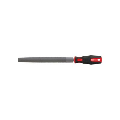 Râpe demi-ronde demi-douce emmanchée longueur 250mm - KS TOOLS - 157.0506
