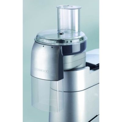 Râpe-éminceur KENWOOD - Double cheminée avec gobelet doseur - 7 disques en Inox