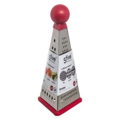 Râpe pyramide inox gris - Gris- 5five