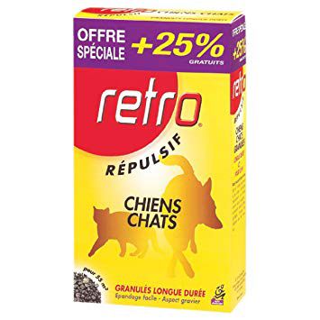 Repulsif Chiens Et Chats Retro 400g 25 Gratuit Castorama