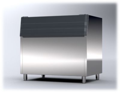 Réserve-Bac à Glaçons Inox 350kg - BREMA - BIN350-C150/1