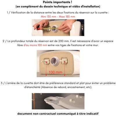 Réservoir avec lave-mains intégré