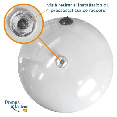 Réservoir à Vessie Vertical 500l - Aquasystem Avr+ - Vessie Garantie 5 Ans