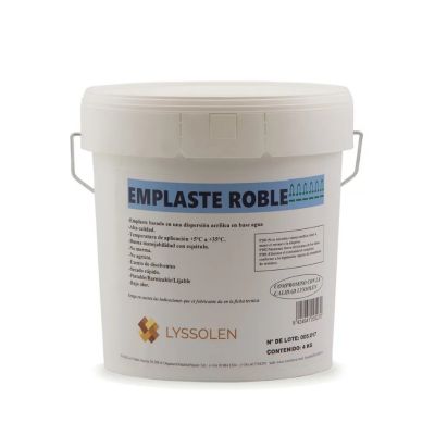 Résine de plâtre à base d'eau couleur chêne 5kg