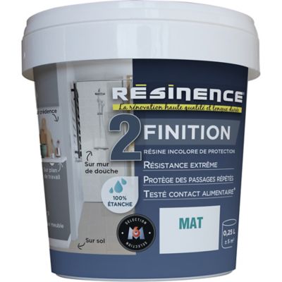 resine multisupports resinence deco incolore mat 0 25l castorama