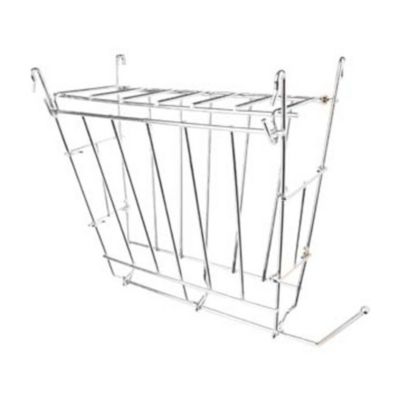 Râtelier à nourriture refermable + support à fruit gris 17 par 8.5 par ...
