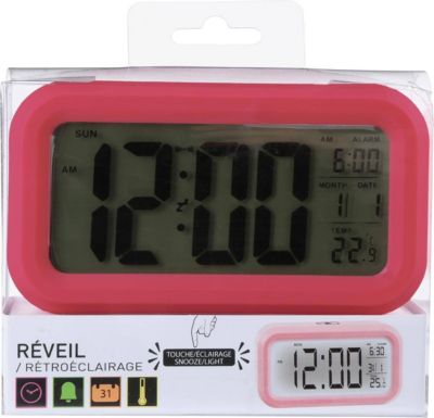 Réveil "Digital" 13,8x7,7cm - Atmosphera Créateur d'intérieur