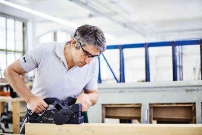 Rabot 850W HL 850 EB-Plus + coffret Systainer SYS3 - FESTOOL - 576253