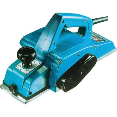 Rabot Makita 110 mm M1911B - 900 W, profondeur réglable, semelle rainurée