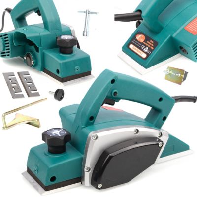 Raboteuse Électrique Blue Fiji SEBJ-1800 - 1500W, 82 mm, 16000 tr/min, Précision Bois, Lames Acier Haute Qualité
