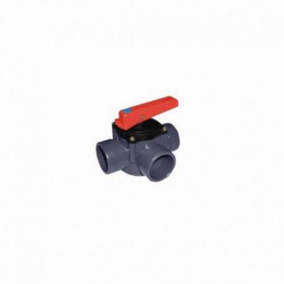 Raccord 3 voies en PVC-U diamètre 50mm - Auga