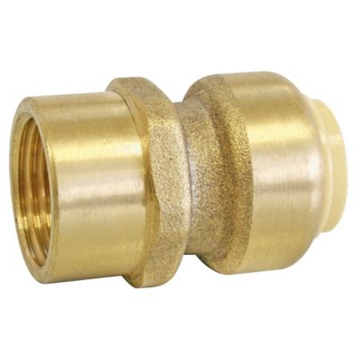 Raccord à clipser pour tube cuivre ou PER Ø14 - femelle 12/17 (3/4")