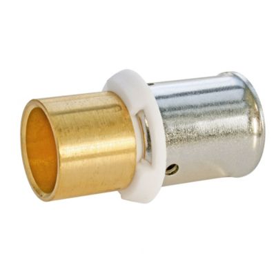 Robinet radiateur thermostatique – Raccordement central - Adaptateur  multicouche 14mm