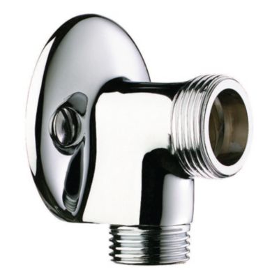 raccord applique - mâle 15 x 21 - mâle 20 x 27 - avec 2 vis - lot de 2 - delabie 841327.2p