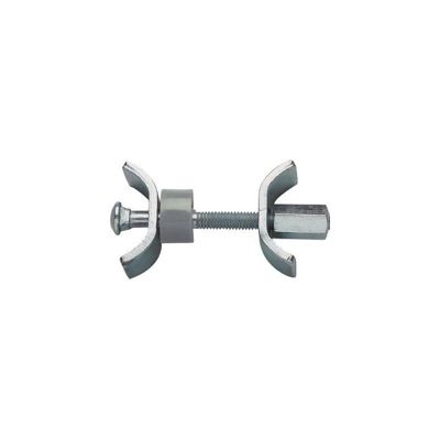 Raccord AVB 5 HETTICH L.150 mm - Raccord pour plans de travail, perçage 35 mm, acier galvanisé