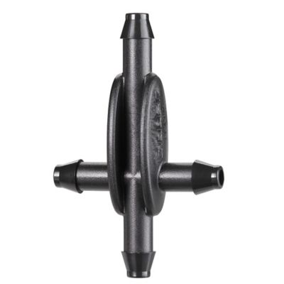 Raccord croix 4 sorties 1/4 en plastique