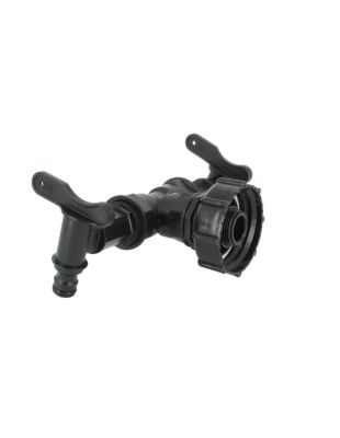 Raccord cuve eau S60X6 - 2 Robinets avec Nez (type Gardena)