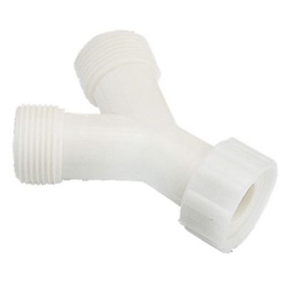 Raccord de jonction en Y 3/4'' pour tuyau d'alimentation de machine à laver - 451-20