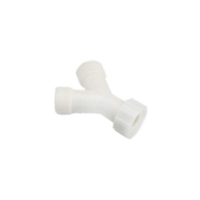 Raccord de jonction en Y 3/4'' pour tuyau d'alimentation de machine à laver - 451-20