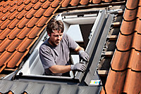 Raccord de remplacement fenêtre de toit Velux EW SK06 gris