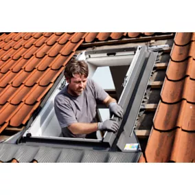 Raccord de remplacement fenêtre de toit Velux EW SK06 gris