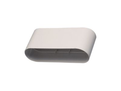 Raccord droit 200 x 60 mm Aldes pour gaine plate