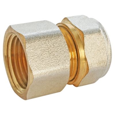 Raccord droit à compression pour tube Multicouche Ø20 - droit femelle 20/27 (3/4")