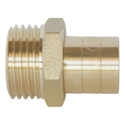 Raccord droit à glissement pour tube PER diam 16 - Mâle 12/17 par lot de 10 - Somatherm For You