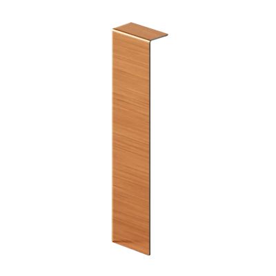 Raccord FCI pour plinthe FC en acier inoxydable 60 mm x 20 mm x 10 mm - cuivre brossé