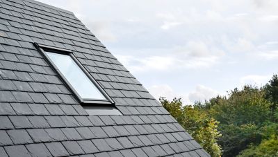 Raccord fenêtre de toit simple sur ardoises Velux EDN CK02 gris