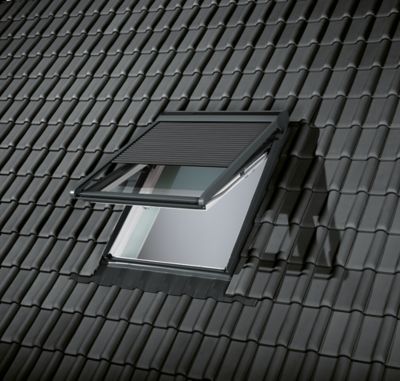 Raccord fenêtre de toit simple sur tuiles Velux EDW SK06 ocre