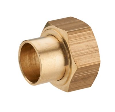 Raccord fer cuivre 2 pieces ecrou tournant ø10 15x21 mm Castorama